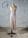 Marc Le Bihan open back tulle lace dress France MLB-21222-BEIGE